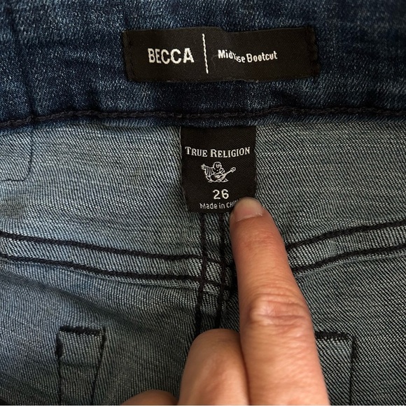 True Religio | Becca Mid Rise Bootcut Jeans - Picture 8 of 15